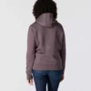 Camisola com capuz e logótipo Clarksburg icónica para mulher, com corte descontraído e forro polar