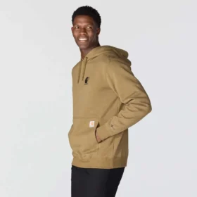 Camisola com capuz e logótipo Force para homem, com tecnologia de absorção de humidade