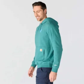 Camisola com capuz e logótipo Force para homem, com tecnologia de absorção de humidade