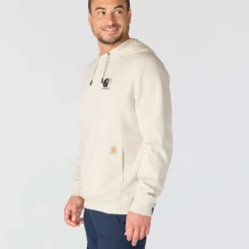 Camisola com capuz e logótipo Force para homem, com tecnologia de absorção de humidade