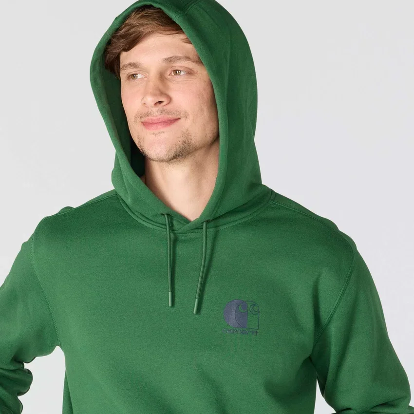 Camisola com capuz e logótipo Force para homem, com tecnologia de absorção de humidade