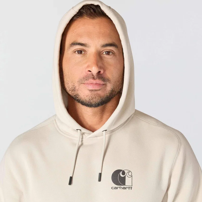 Camisola com capuz e logótipo Force para homem, com tecnologia de absorção de humidade