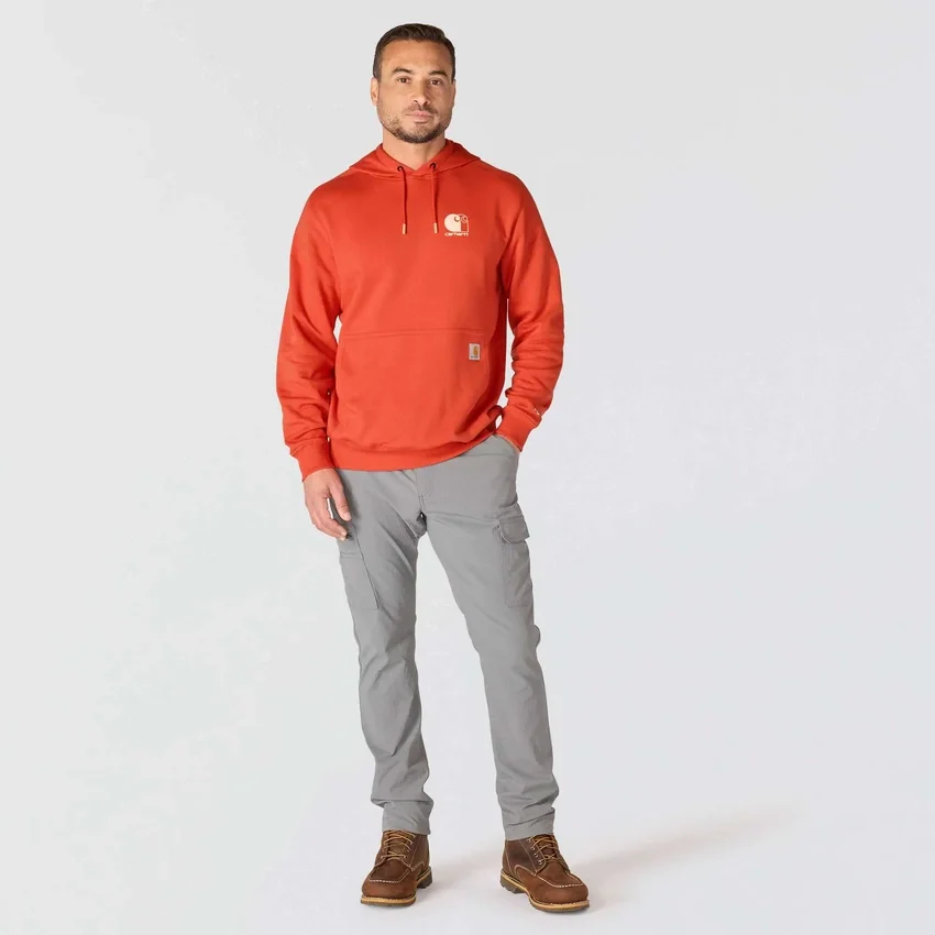 Camisola com capuz e logótipo Force para homem, com tecnologia de absorção de humidade
