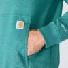 Camisola com capuz e logótipo Force para homem, com tecnologia de absorção de humidade