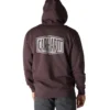 Camisola com capuz e logótipo gráfico de corte largo para homem, de peso médio - Hoodies Rain Defender