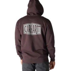 Camisola com capuz e logótipo gráfico de corte largo para homem, de peso médio - Hoodies Rain Defender