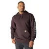 Camisola com capuz e logótipo gráfico de corte largo para homem, de peso médio - Hoodies Rain Defender