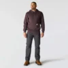 Camisola com capuz e logótipo gráfico de corte largo para homem, de peso médio - Hoodies Rain Defender