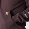 Camisola com capuz e logótipo gráfico de corte largo para homem, de peso médio - Hoodies Rain Defender