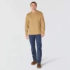 Camisola com capuz e logótipo para homem, corte descontraído e absorção de humidade