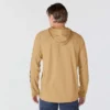 Camisola com capuz e logótipo para homem, corte descontraído e absorção de humidade