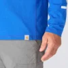Camisola com capuz e logótipo para homem, corte descontraído e absorção de humidade