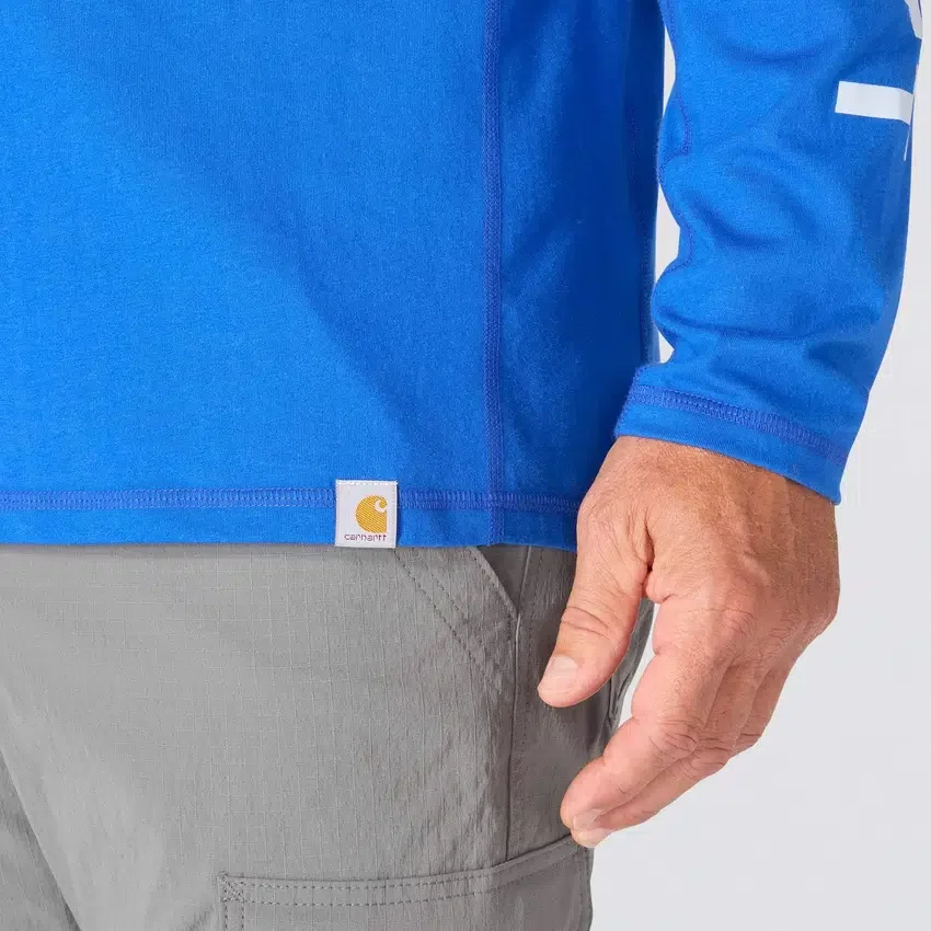 Camisola com capuz e logótipo para homem, corte descontraído e absorção de humidade