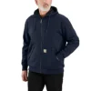 Camisola com capuz, fecho completo e forro térmico repelente à água Paxton para homem - Carhartt Rain Defender Hoodies