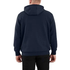 Camisola com capuz, fecho completo e forro térmico repelente à água Paxton para homem – Carhartt Rain Defender Hoodies