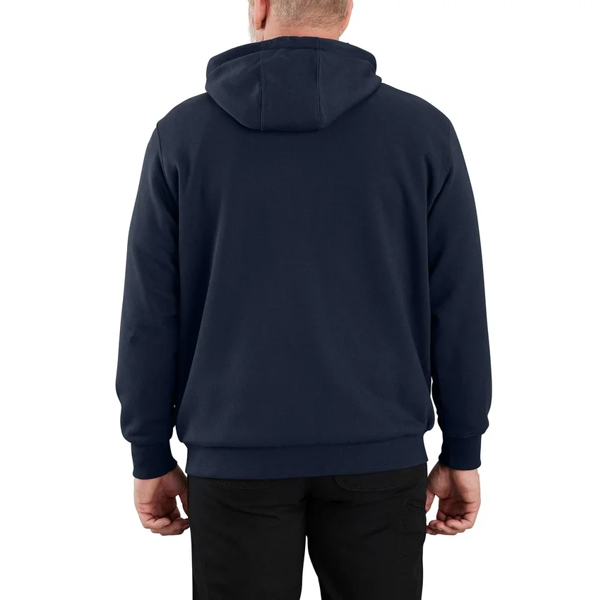 Camisola com capuz, fecho completo e forro térmico repelente à água Paxton para homem - Carhartt Rain Defender Hoodies