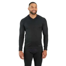 Camisola com capuz Force de peso médio com micro-grade