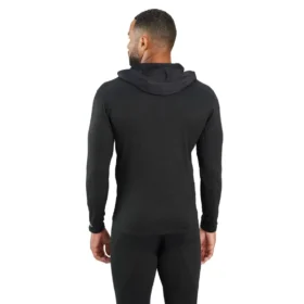 Camisola com capuz Force de peso médio com micro-grade