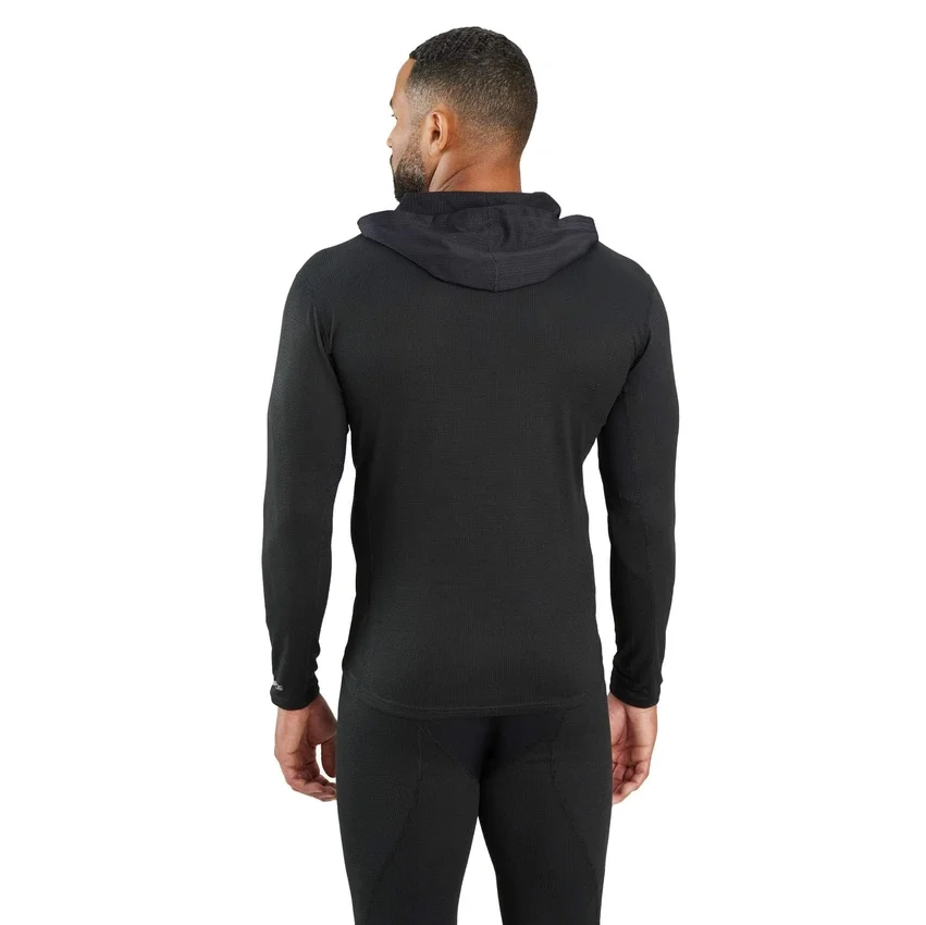 Camisola com capuz Force de peso médio com micro-grade
