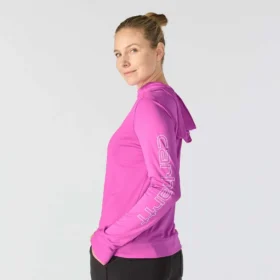 Camisola com capuz Force Sun Defender UPF 50+ para mulher, com absorção de humidade – Hoodies de proteção solar