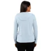 Camisola com capuz Force Sun Defender UPF 50+ para mulher, com absorção de humidade - Hoodies de proteção solar