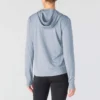 Camisola com capuz Force Sun Defender UPF 50+ para mulher, com absorção de humidade - Hoodies de proteção solar