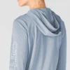 Camisola com capuz Force Sun Defender UPF 50+ para mulher, com absorção de humidade - Hoodies de proteção solar