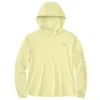 Camisola com capuz Force Sun Defender UPF 50+ para mulher, com absorção de humidade - Hoodies de proteção solar
