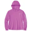 Camisola com capuz Force Sun Defender UPF 50+ para mulher, com absorção de humidade - Hoodies de proteção solar
