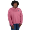 Camisola com capuz leve em Tencel, corte largo e logótipo gráfico, para mulher