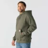 Camisola com capuz Marquette de corte largo e peso médio para homem