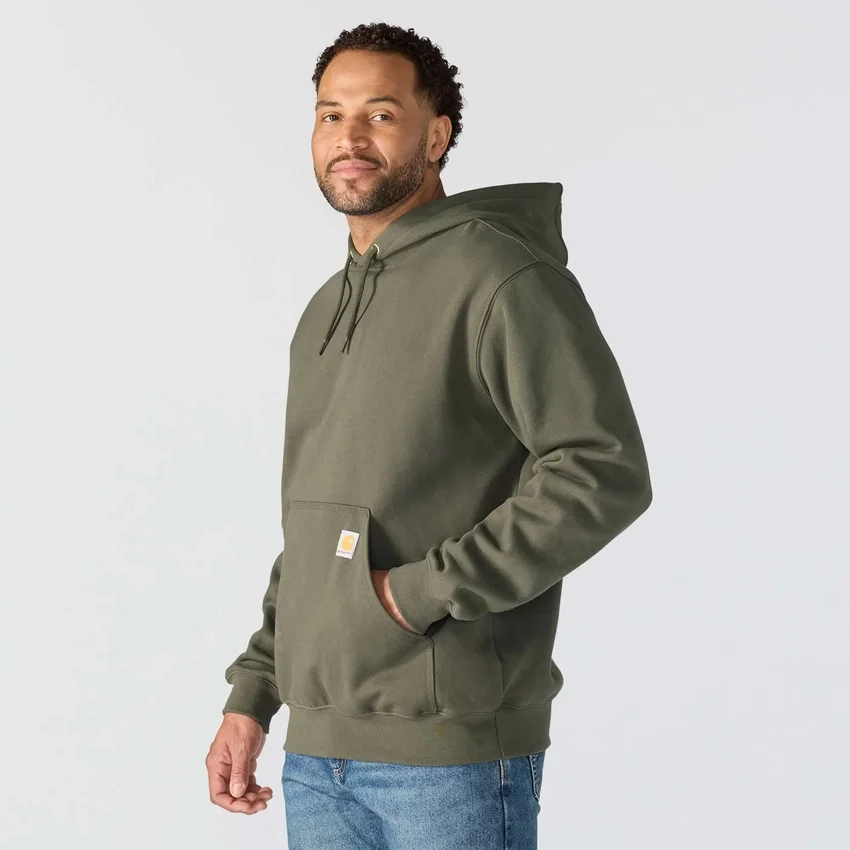 Camisola com capuz Marquette de corte largo e peso médio para homem
