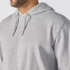 Camisola com capuz Marquette de corte largo e peso médio para homem