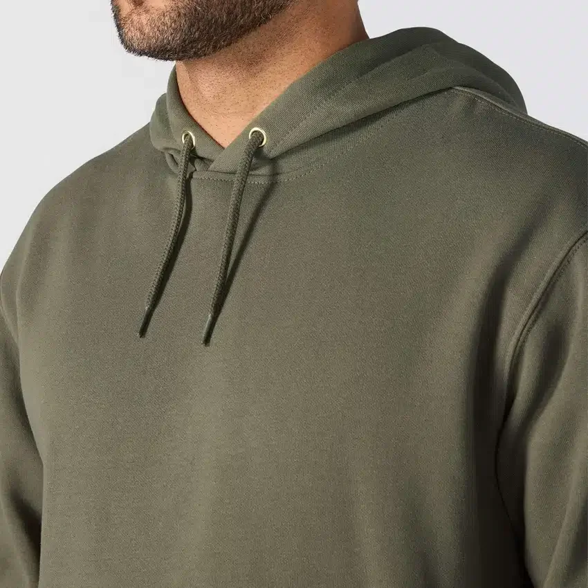 Camisola com capuz Marquette de corte largo e peso médio para homem