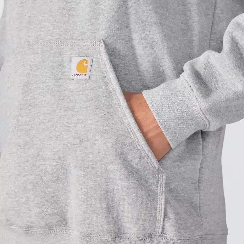 Camisola com capuz Marquette de corte largo e peso médio para homem