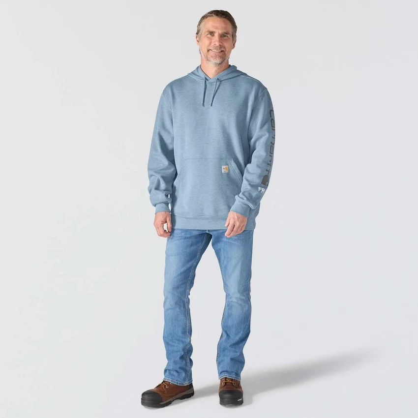 Camisola com capuz Marquette Fr Force Logo para homem - Hoodies resistentes ao fogo