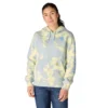 Camisola com capuz Marquette Tie Dye para mulher