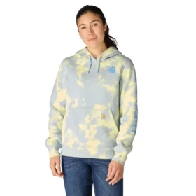 Camisola com capuz Marquette Tie Dye para mulher