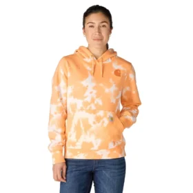 Camisola com capuz Marquette Tie Dye para mulher