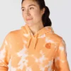 Camisola com capuz Marquette Tie Dye para mulher