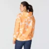 Camisola com capuz Marquette Tie Dye para mulher