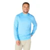 Camisola com capuz masculina Force Sun Defender UPF 50+, leve, com manguitos longos e com absorção de humidade - Hoodies de proteção solar