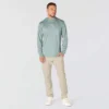 Camisola com capuz masculina Force Sun Defender UPF 50+, leve, com manguitos longos e com absorção de humidade - Hoodies de proteção solar
