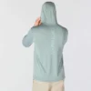 Camisola com capuz masculina Force Sun Defender UPF 50+, leve, com manguitos longos e com absorção de humidade - Hoodies de proteção solar
