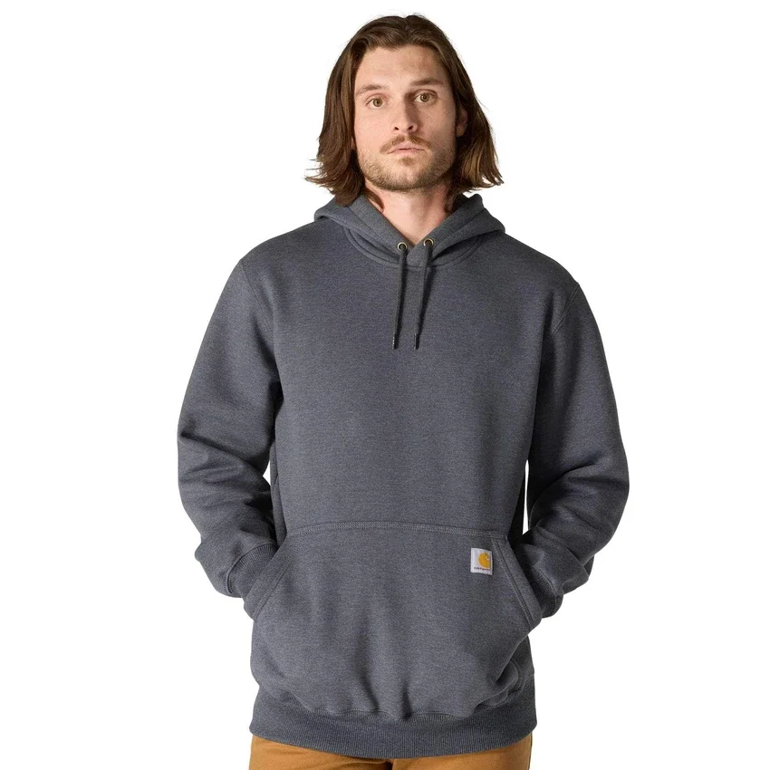 Camisola com capuz Paxton para homem, pesada e repelente à água - Hoodies carhartt Rain Defender