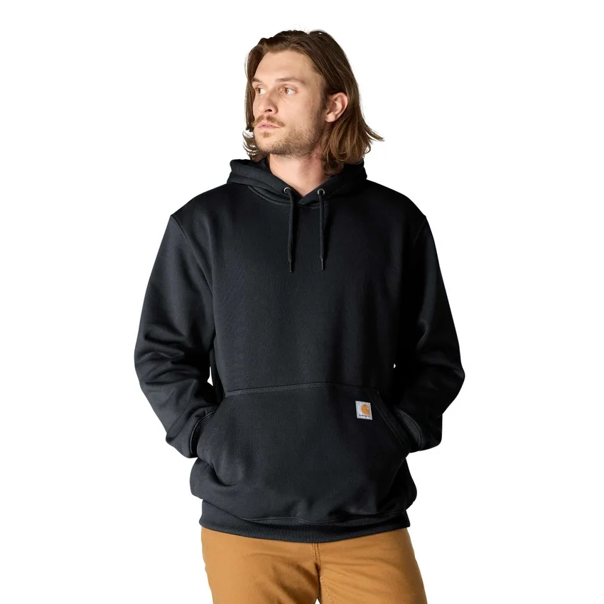 Camisola com capuz Paxton para homem, pesada e repelente à água - Hoodies carhartt Rain Defender
