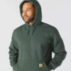 Camisola com capuz Paxton para homem, pesada e repelente à água - Hoodies carhartt Rain Defender