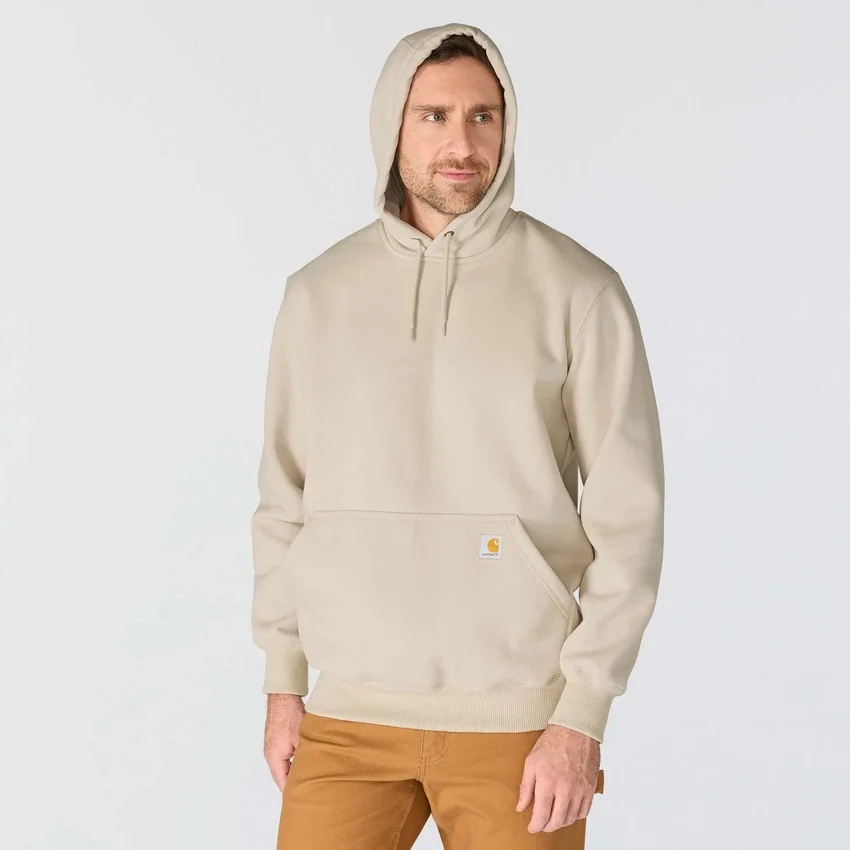 Camisola com capuz Paxton para homem, pesada e repelente à água - Hoodies carhartt Rain Defender
