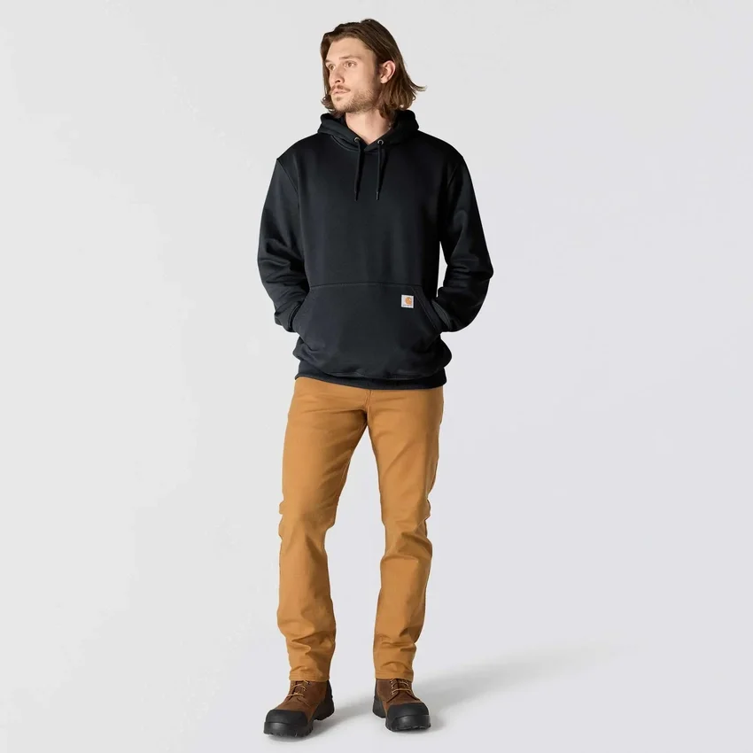 Camisola com capuz Paxton para homem, pesada e repelente à água - Hoodies carhartt Rain Defender