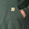 Camisola com capuz Paxton para homem, pesada e repelente à água - Hoodies carhartt Rain Defender